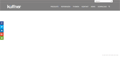 Desktop Screenshot of kueffner.de